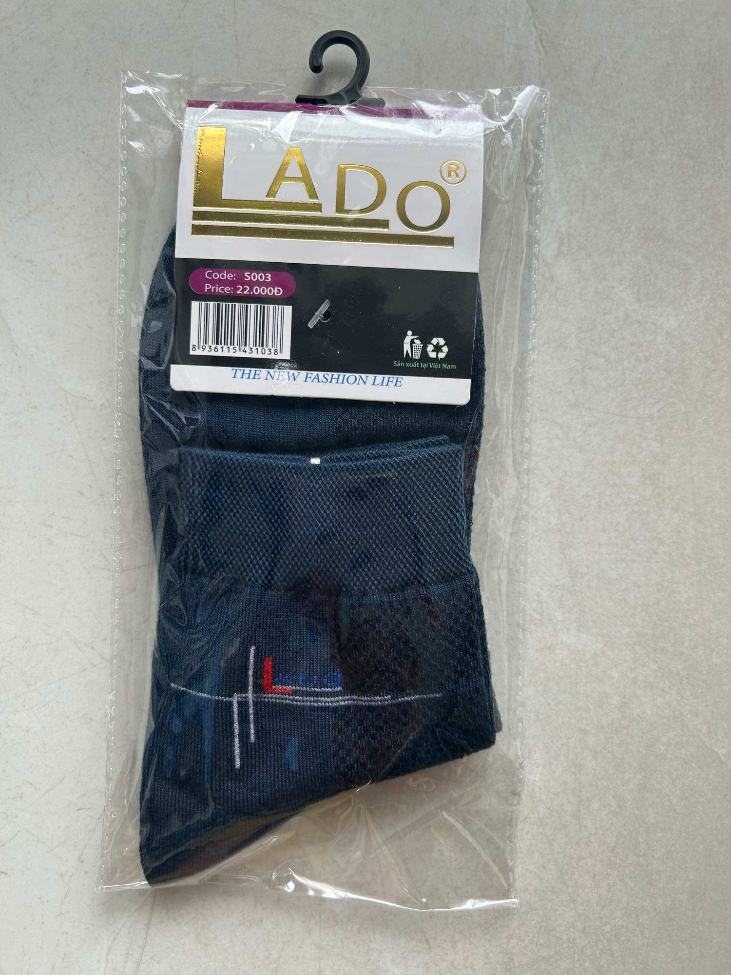 COMBO 5 ĐÔI VỚ NAM 10CM