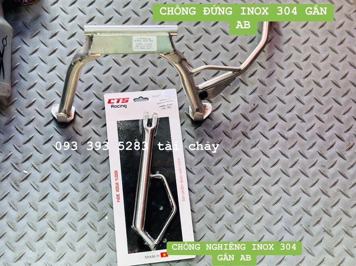 Combo chống đứng + nghiêng inox 304 gắn ab 2013 - 2022