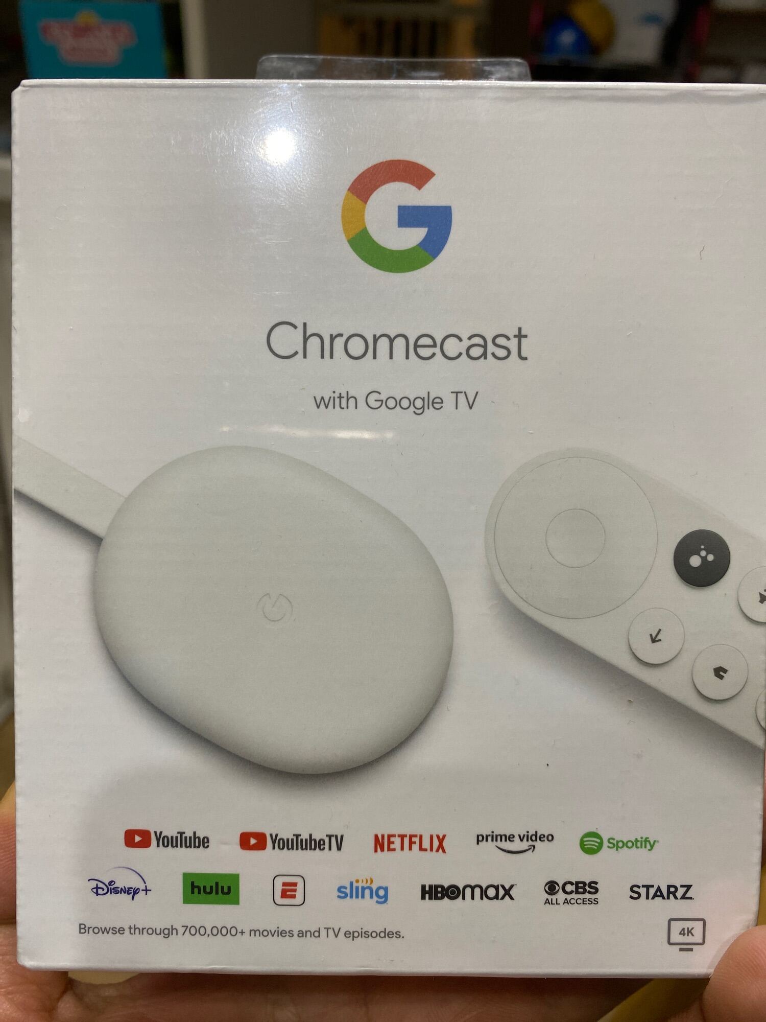 Chromecast With Google TV mới Chính hãng