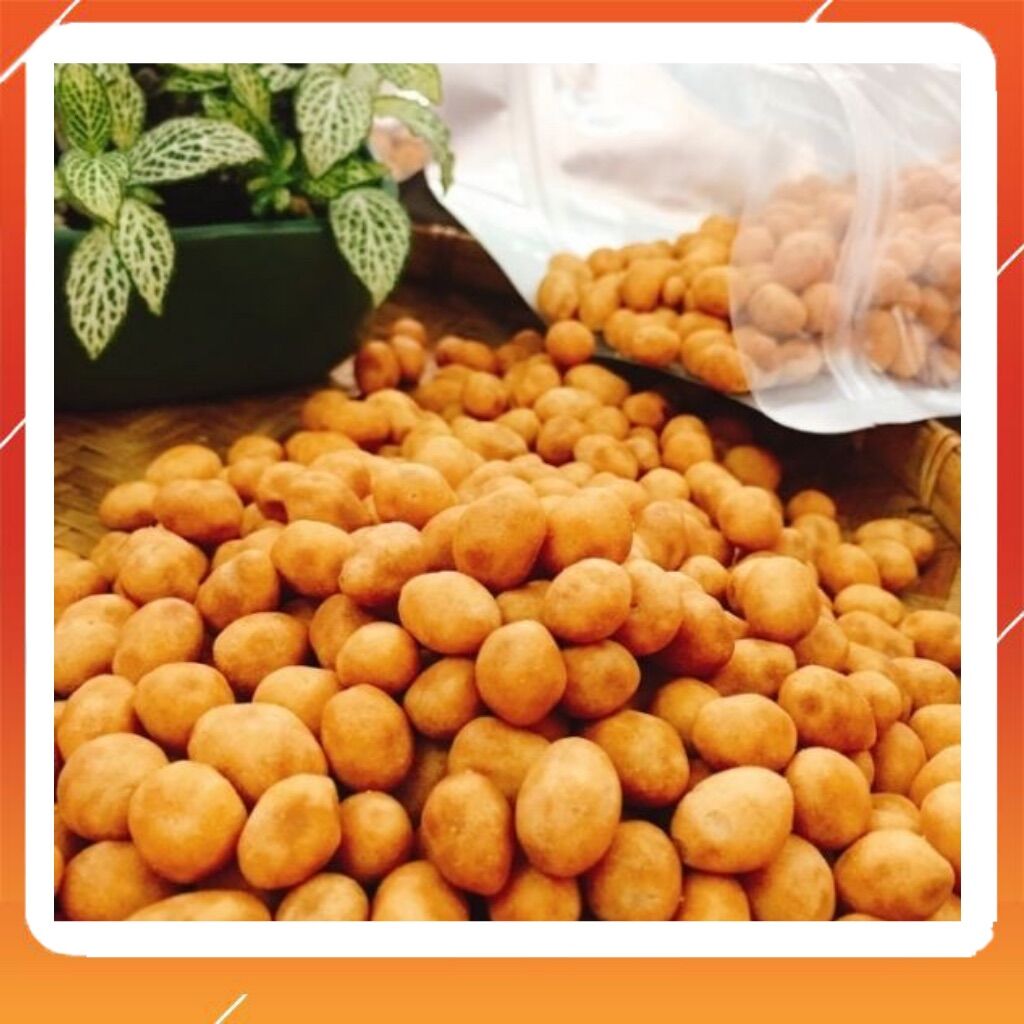 Đậu phộng da cá nước cốt dừa hũ 500gram