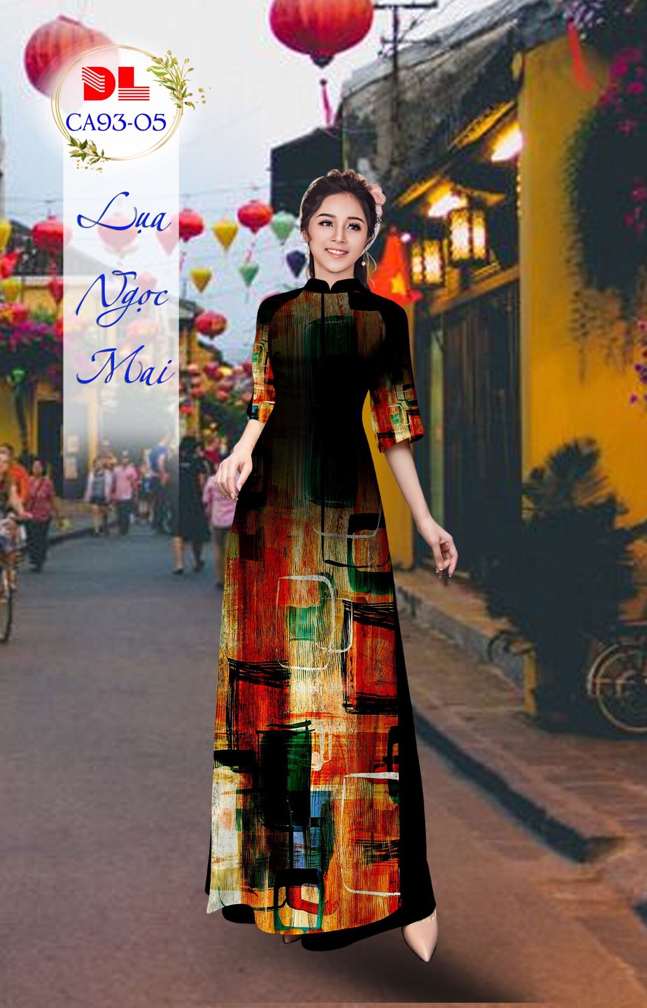 Vải áo dài lập thể