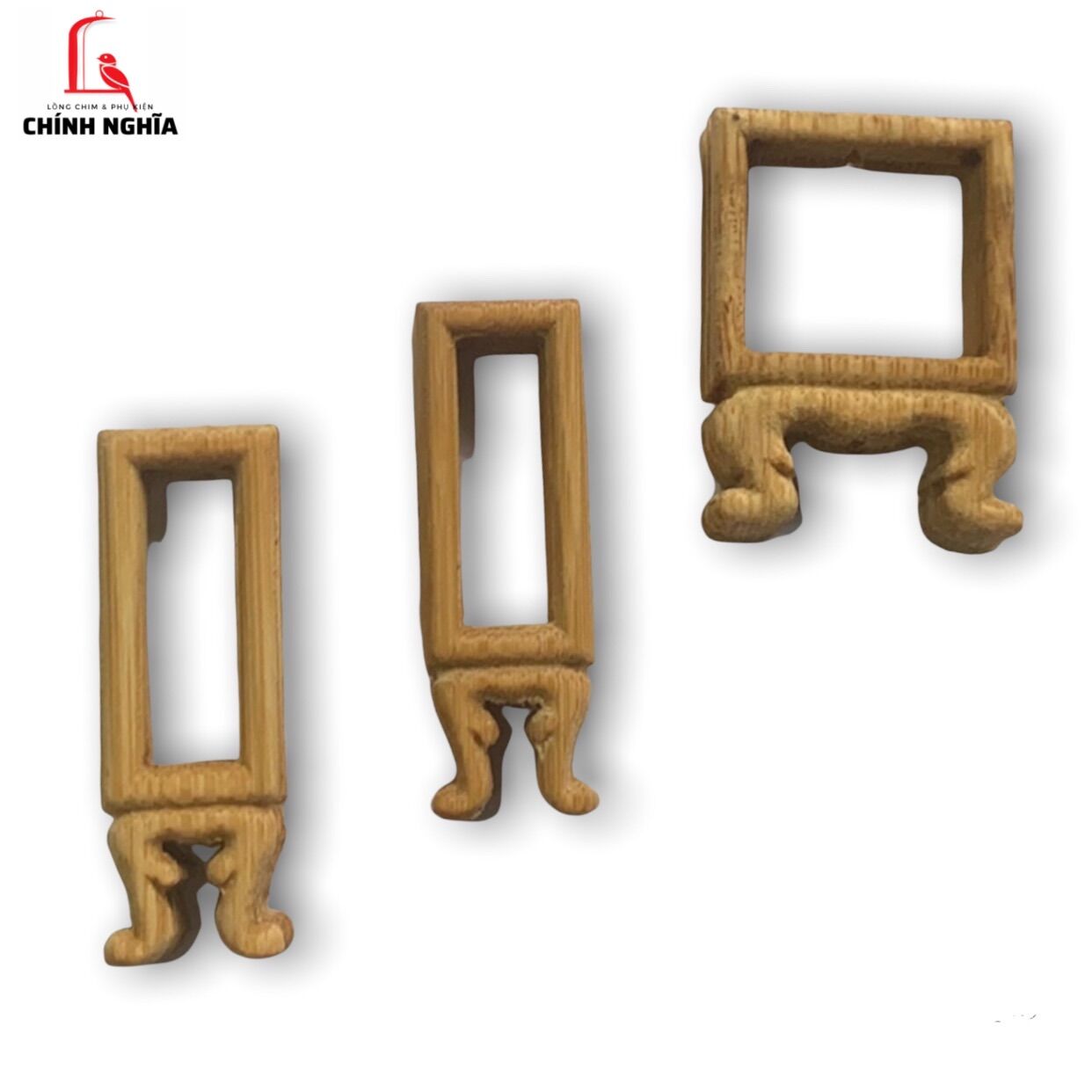 Bộ bệ cầu, bệ cóng lồng tròn choè than, choè lửa tre (7cm)