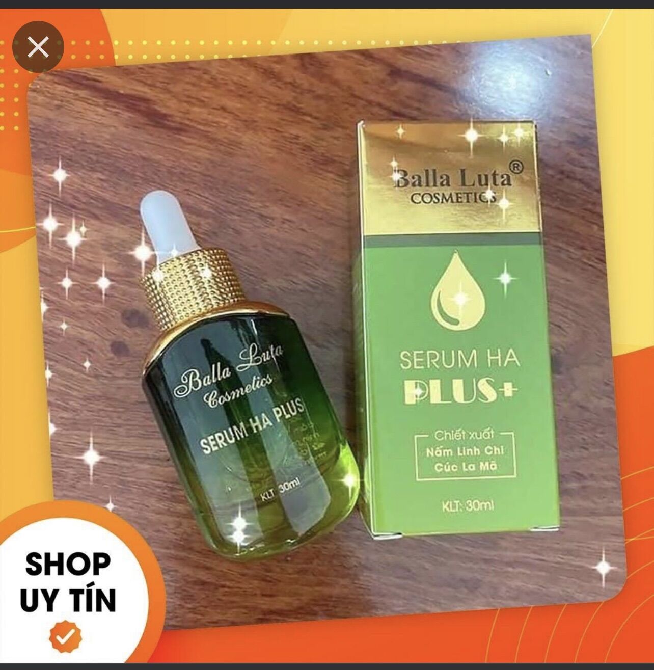 Combo serum HA và kem nâng cơ