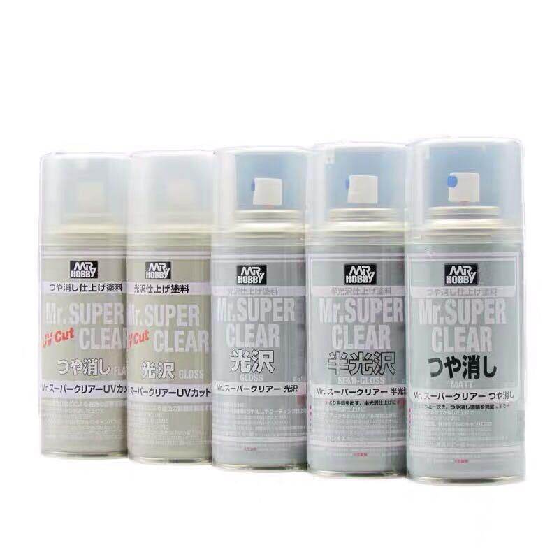 Topcoat sơn phủ bảo vệ mô hình Mr Super Clear UV Cut B513/B514/B522/B523