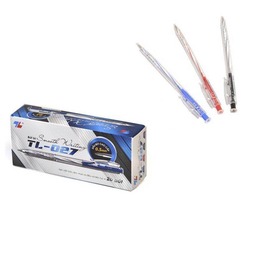 Hộp 20 bút bi thiên long tl027