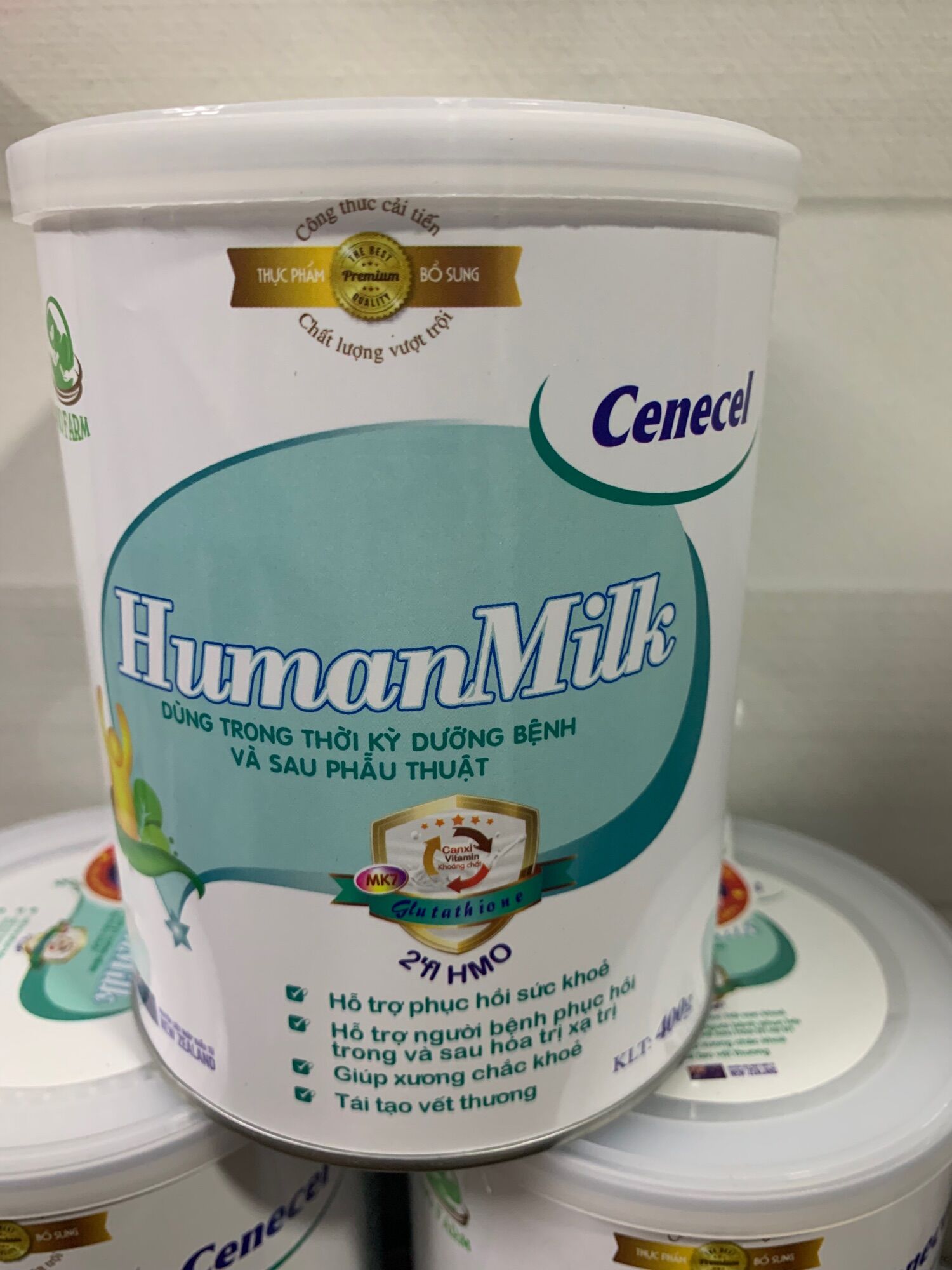 Sữa bột Humanmilk Cenecel 400g