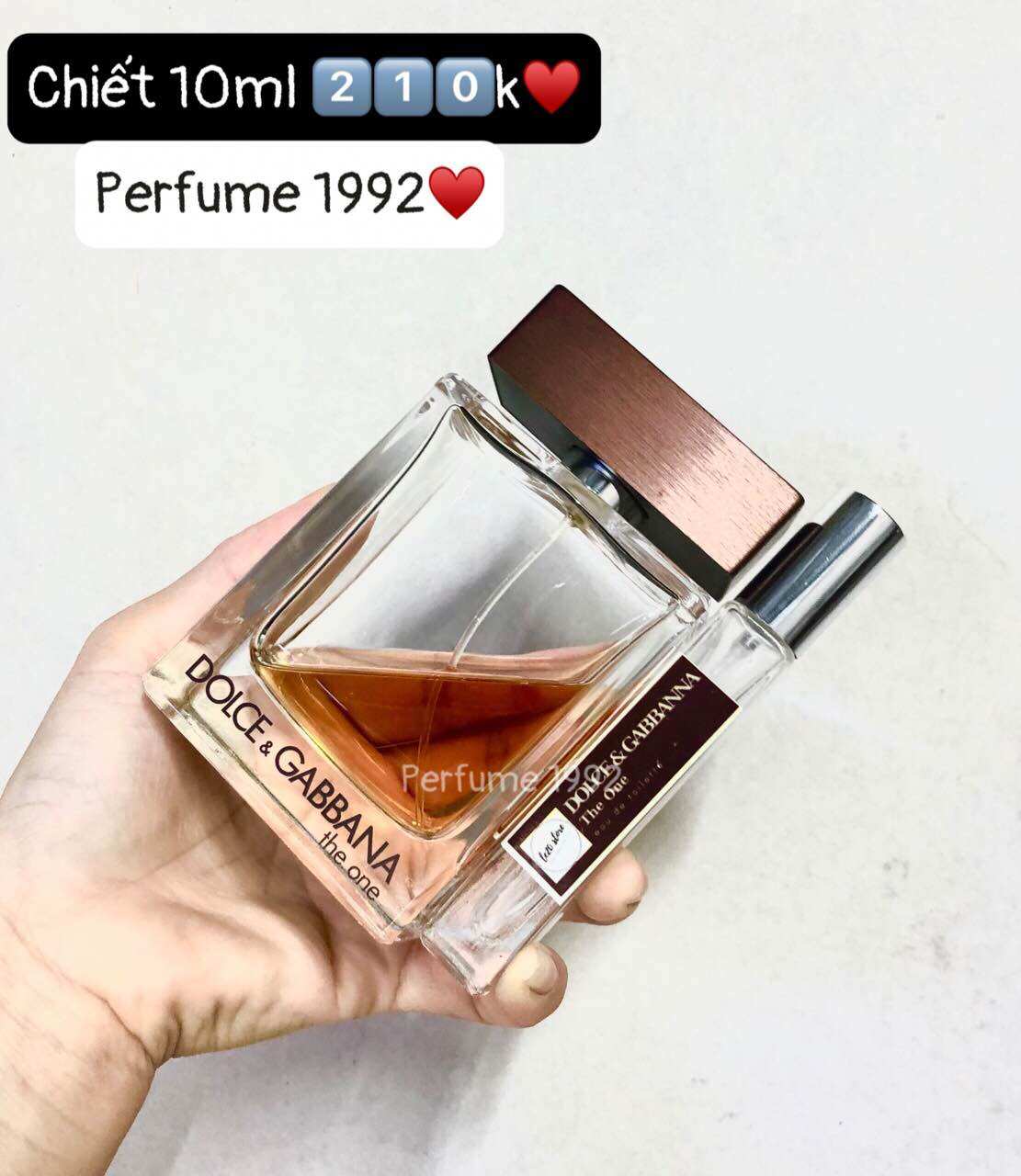 [10ml] Nước hoa nam chính hãng DG The One EDT Nam tính lịch lãm