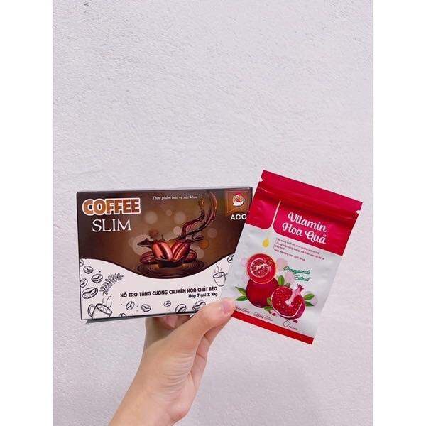 ACG Detox Vị Cafe giảm Cân chính hãng 7 ngày tặng detox hoa quả