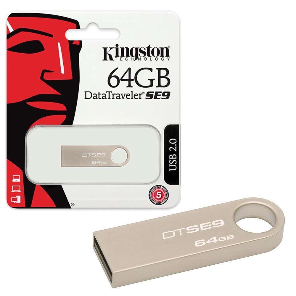 Usb kingston se9 4g/8g/16g/32g thiết kế nhỏ gọn, vỏ kim loại, chống nước - bh 12 tháng