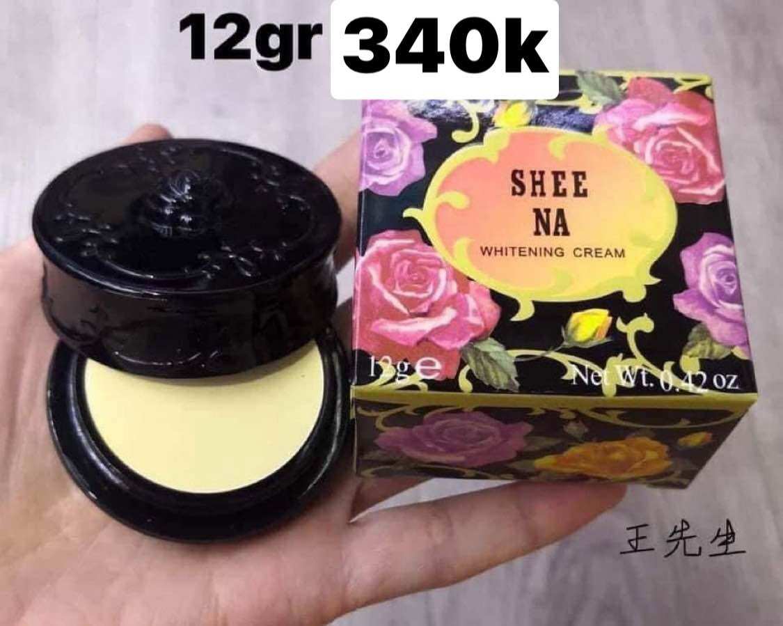 Kem dưỡng trắng da mờ nám loại bỏ mụn shee na - hx1654 - đài loan - 12gr