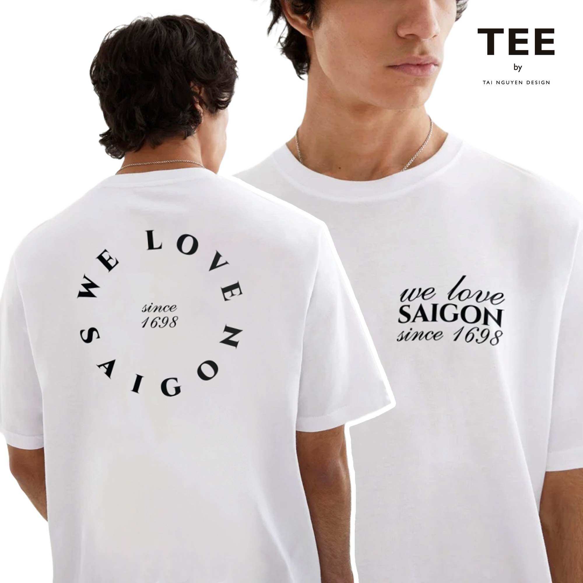 Áo thun unisex we love saigon
