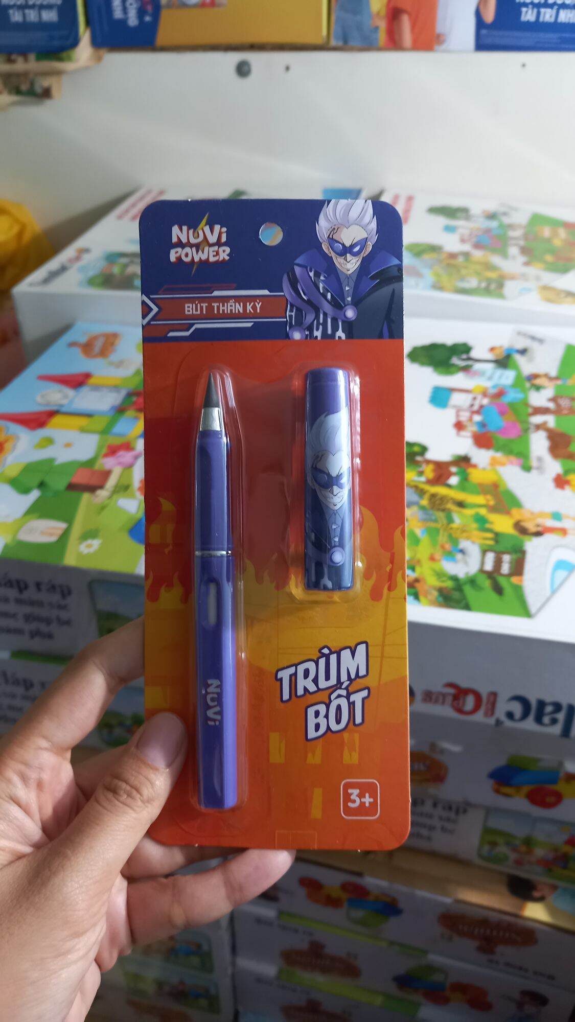 Bút chì thần kỳ Nuvi (có gôm bên trong thân bút)