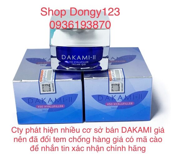 DAKAMI II 👍 [CHÍNH HÃNG] ❤️ DAKAMI CHỐNG LÃO HOÁ DƯỠNG TRẮNG DA