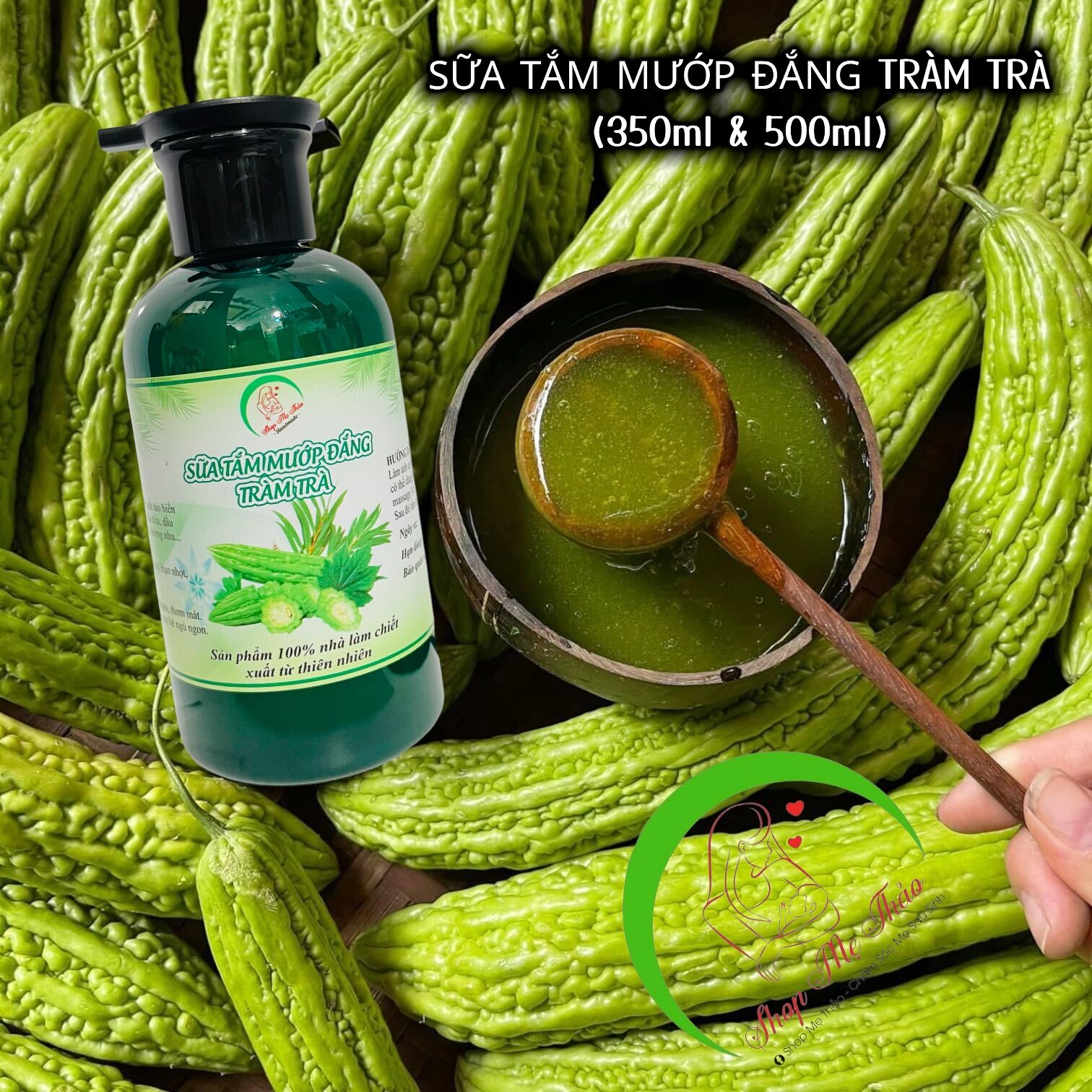 Sữa tắm gội mướp đắng tràm trà