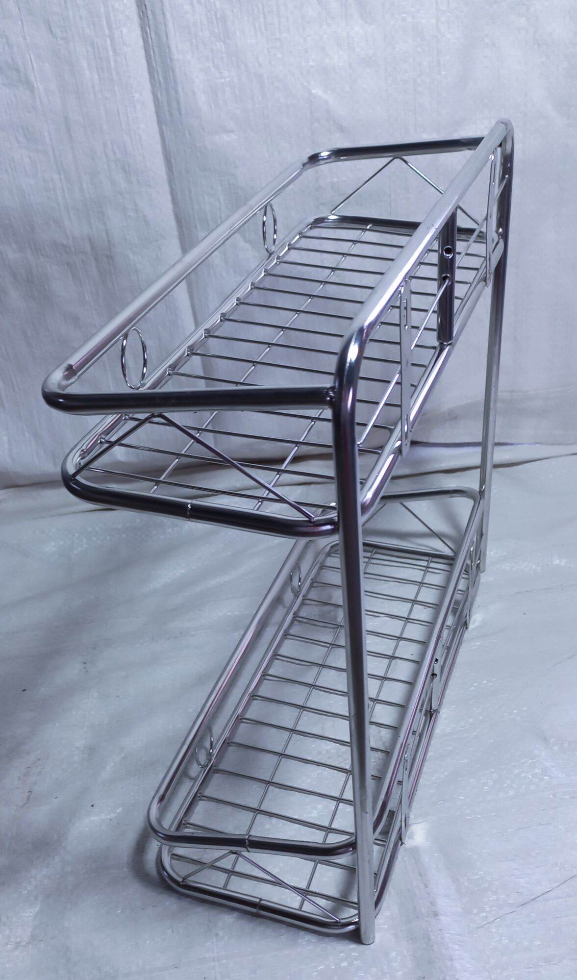 kệ đựng gia vị inox 2 tầng