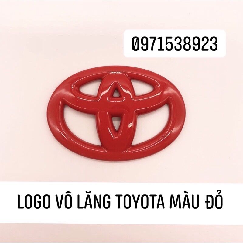 LOGO VÔ LĂNG TOYOTA NHIỀU MÀU SẮC