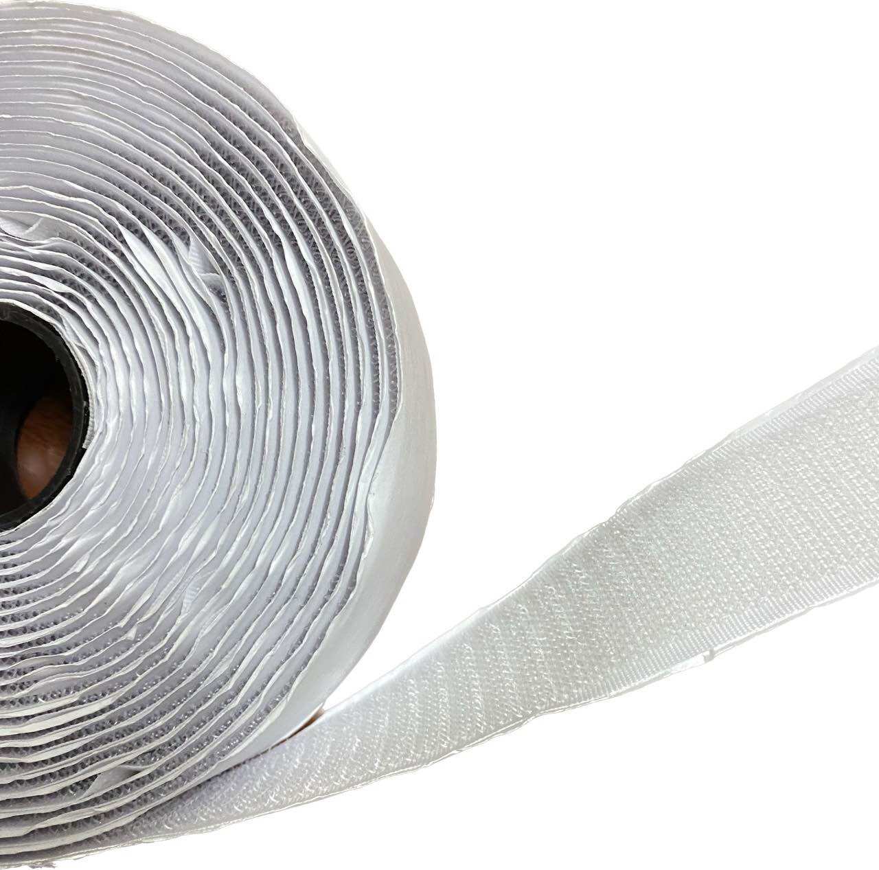 Băng dính gai velcro, khoá nhám, dùng để may rèm cửa hoặc để chống trôi trượt thảm, đệm ga...