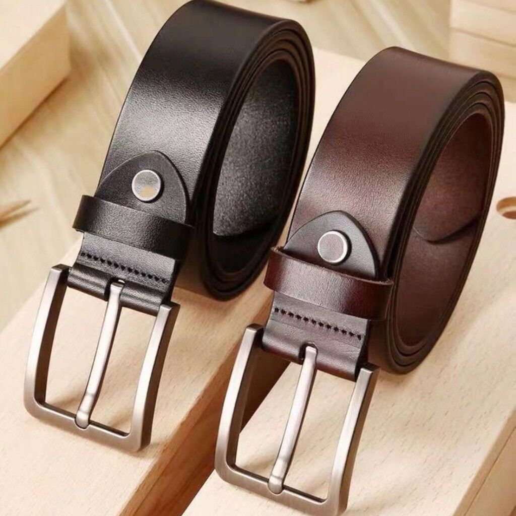 Thắt lưng da kiểu dáng cổ điển thời trang dành cho nam