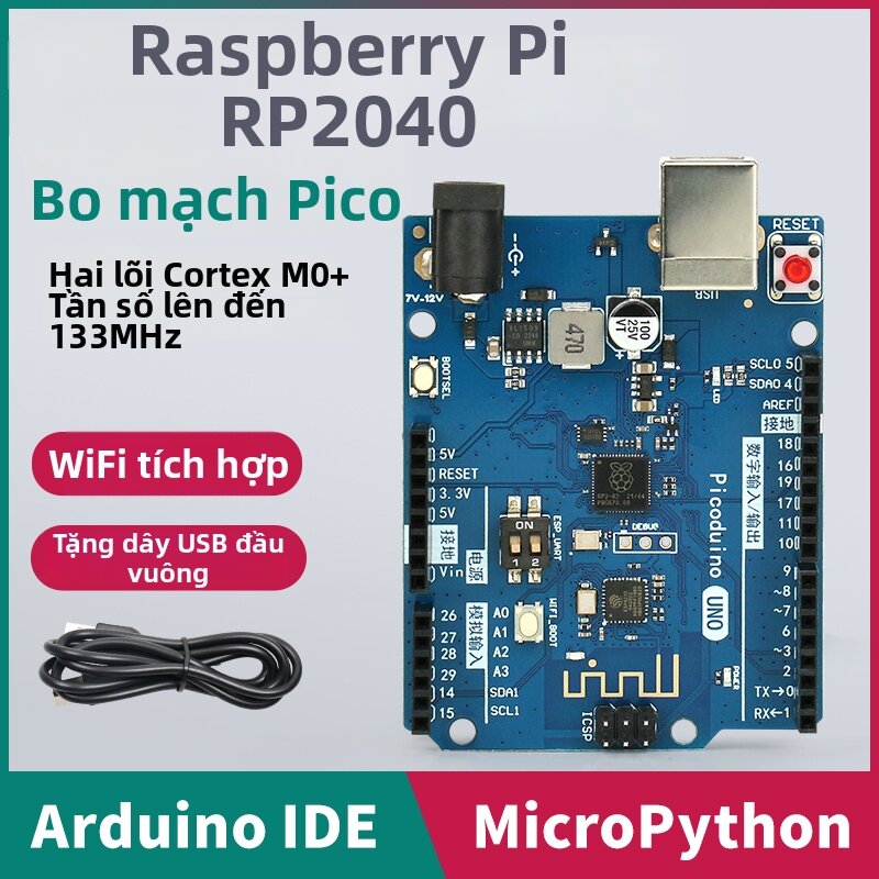 YOUCHUANGXIANG | IoT Development RP2040 Board MicroPython Programmable Giá 272,000 Đồng*Miễn phí vận chuyển