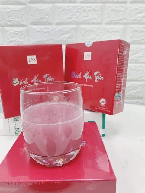 Bách hoa tiên las beauty cốm uống đẹp da cam kết 100% chính hãng