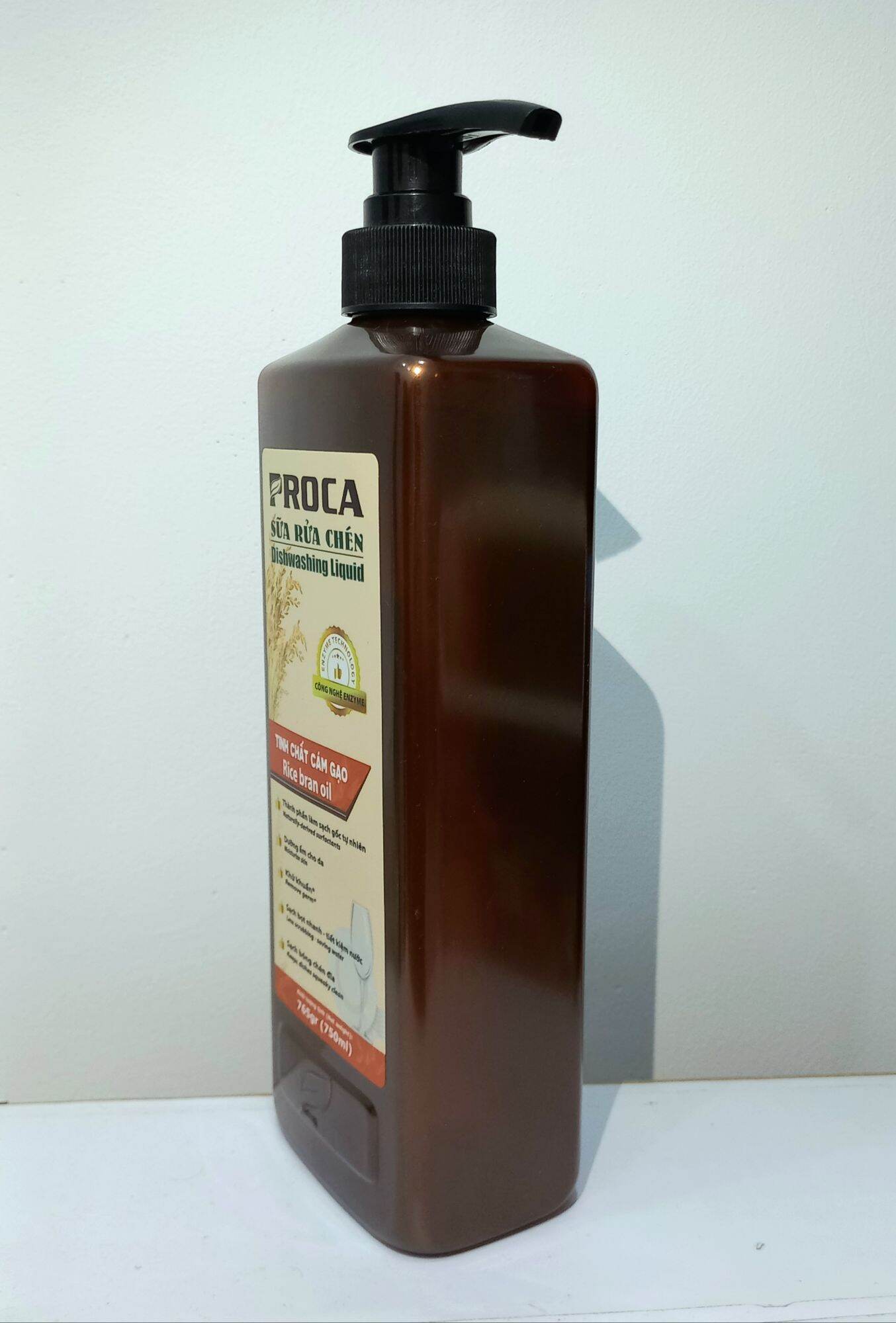 Sửa rửa chén PROCA tinh chất cám gạo 765gr