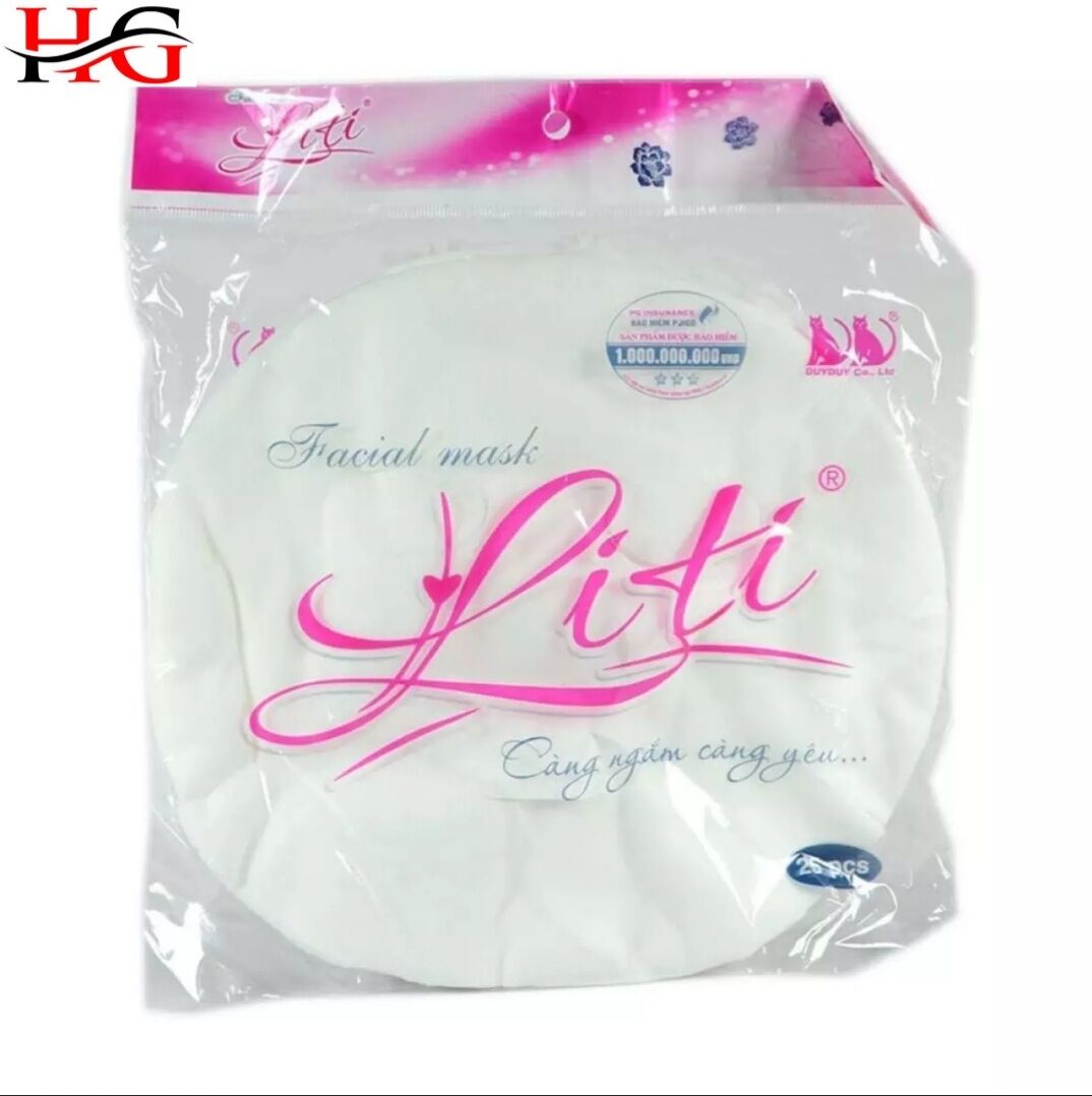 [HCM]Mặt nạ giấy khô liti 25 miếng