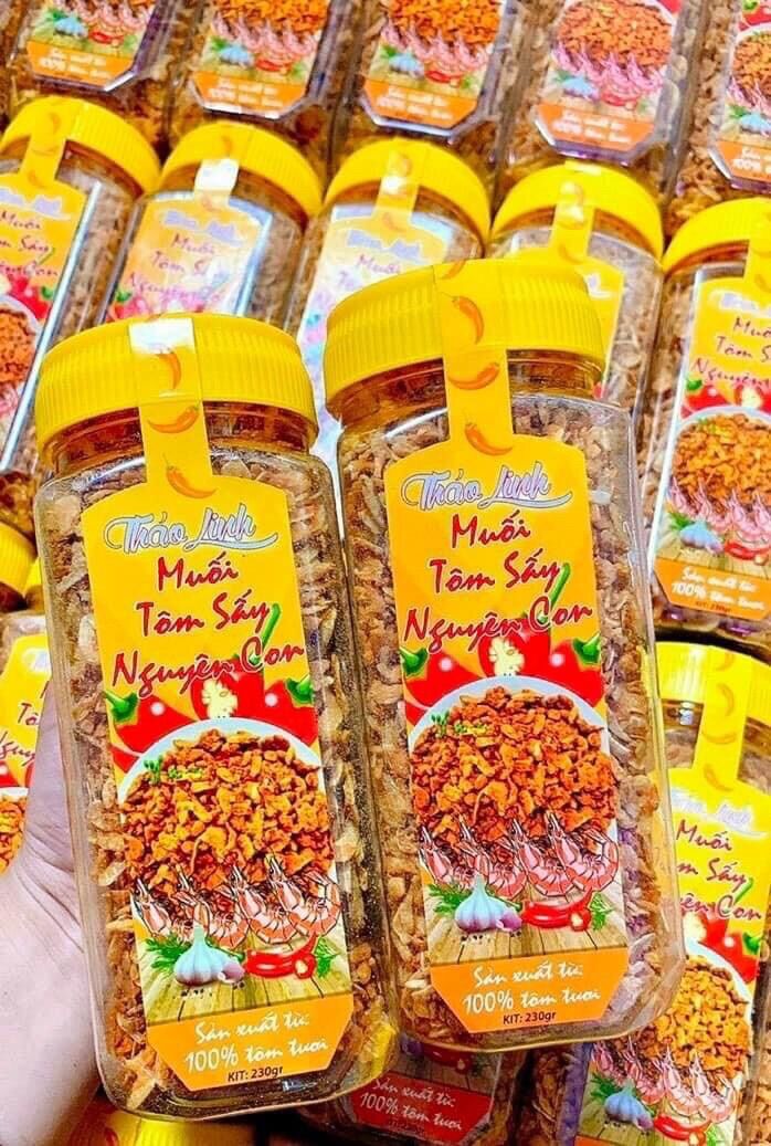 Muối tôm sấy nguyên con Thảo Linh🦐🦐230gr / Muối tép sấy nguyên con Như Ý 🦐🦐230gr