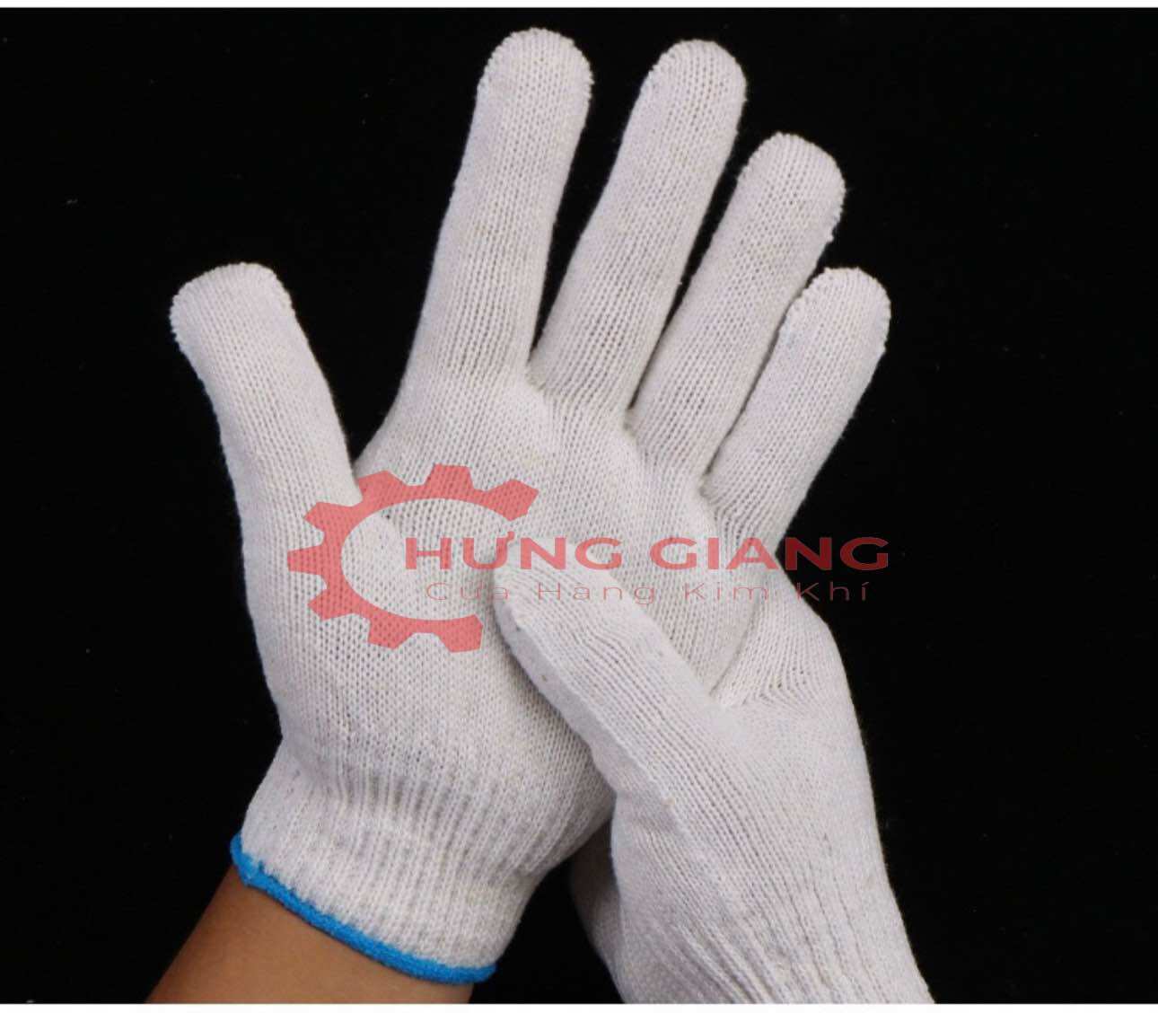 Combo 10 Đôi Găng Tay Sợi Trắng