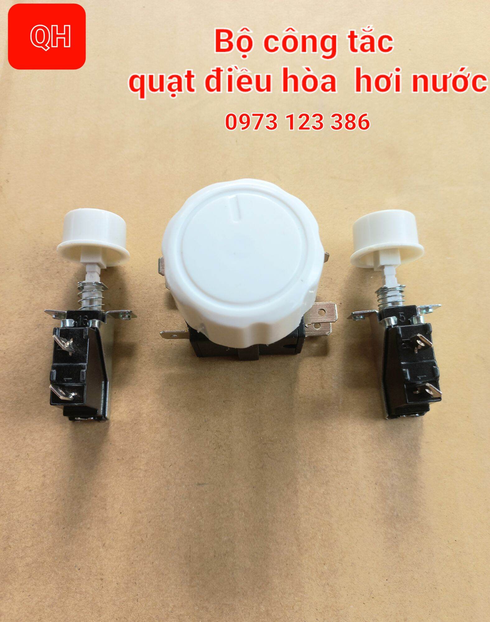 Công tắc quạt điều hòa hơi nước