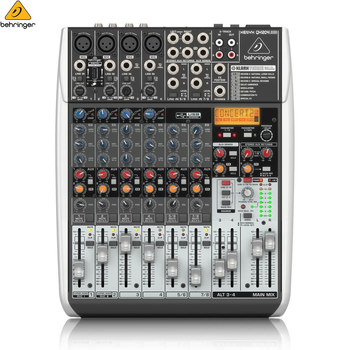 Mixer analog behringer qx1204usb