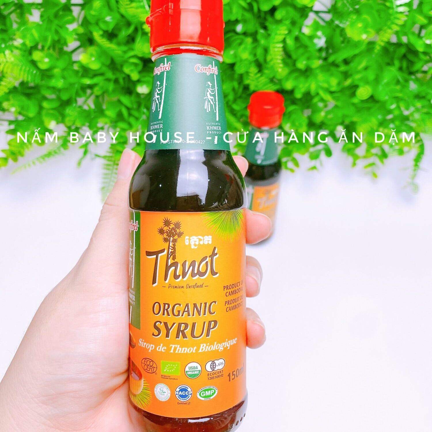 Date 2025 Syrup thốt nốt hữu cơ / mật thốt nốt hữu cơ cho bé ăn dặm
