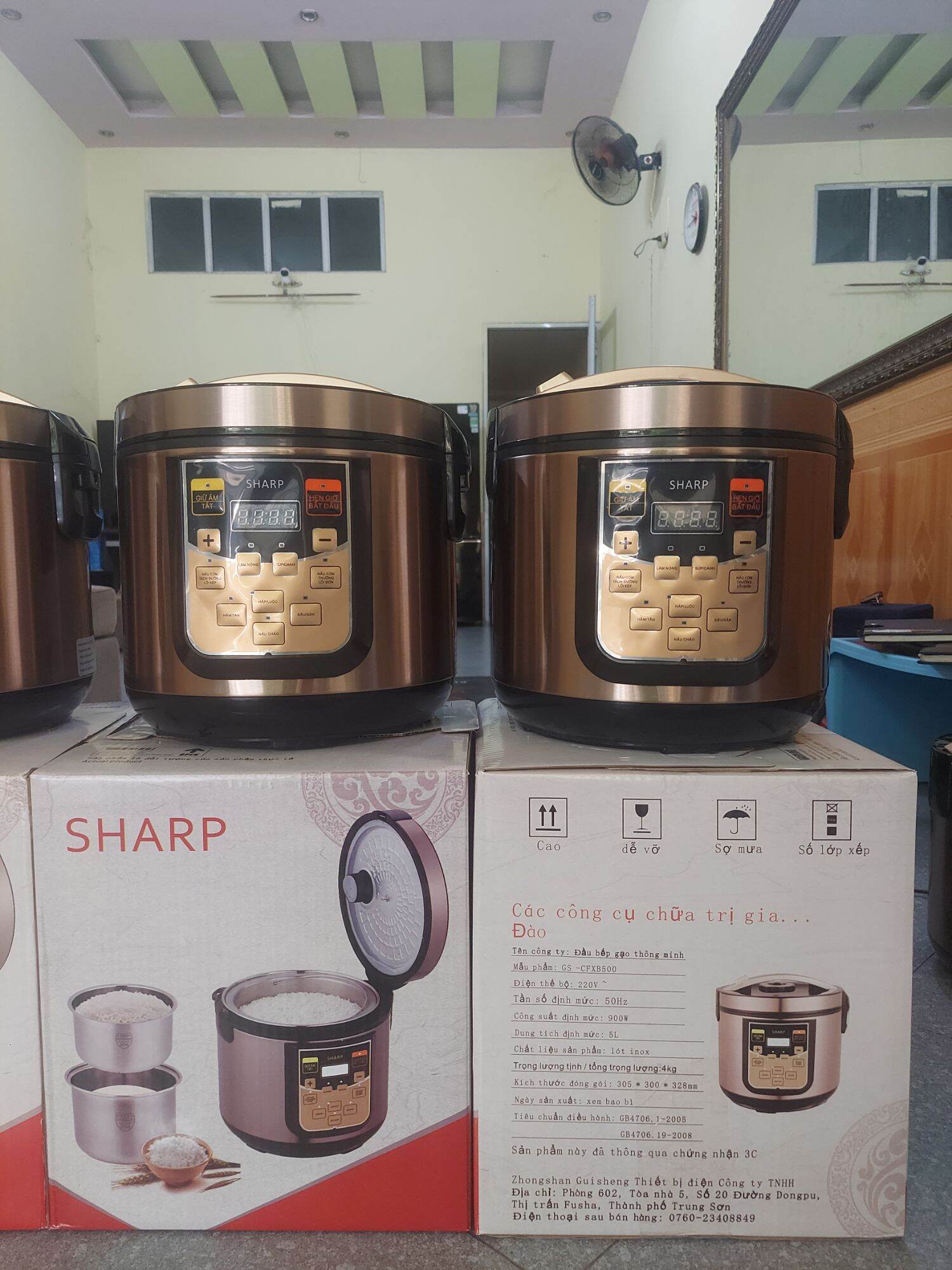 NỒI CƠM TÁCH ĐƯỜNG SHARP/ bảo hành 12 tháng