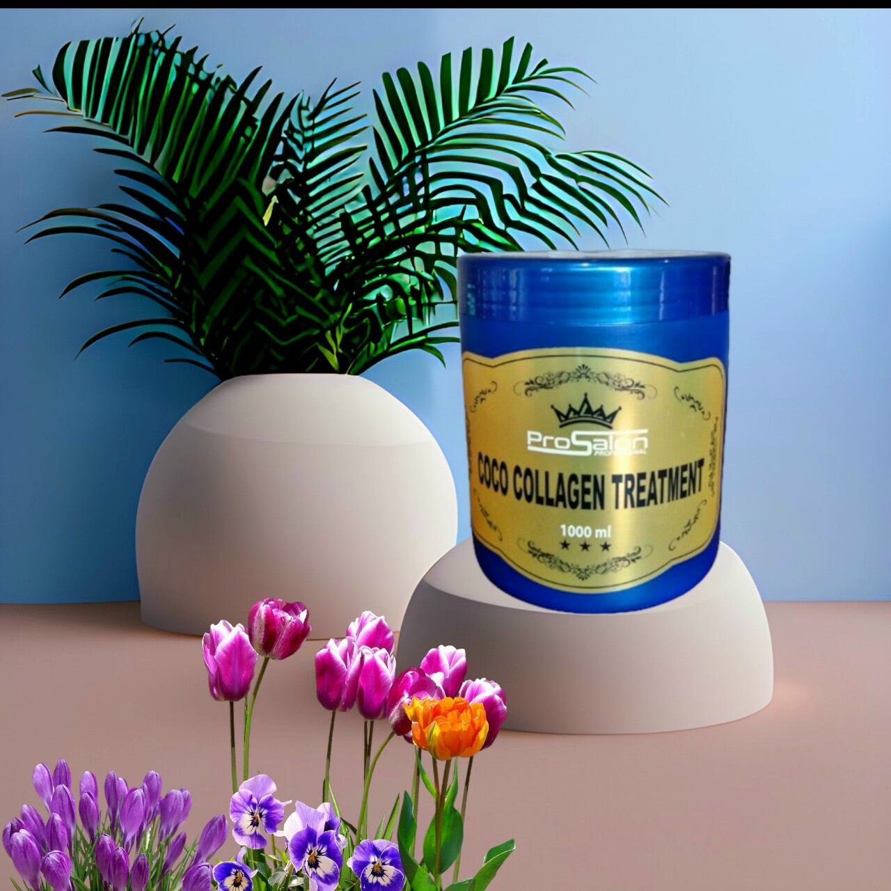 Mỹ Phẩm Prosalon Hấp Dầu Collagen 1000ml