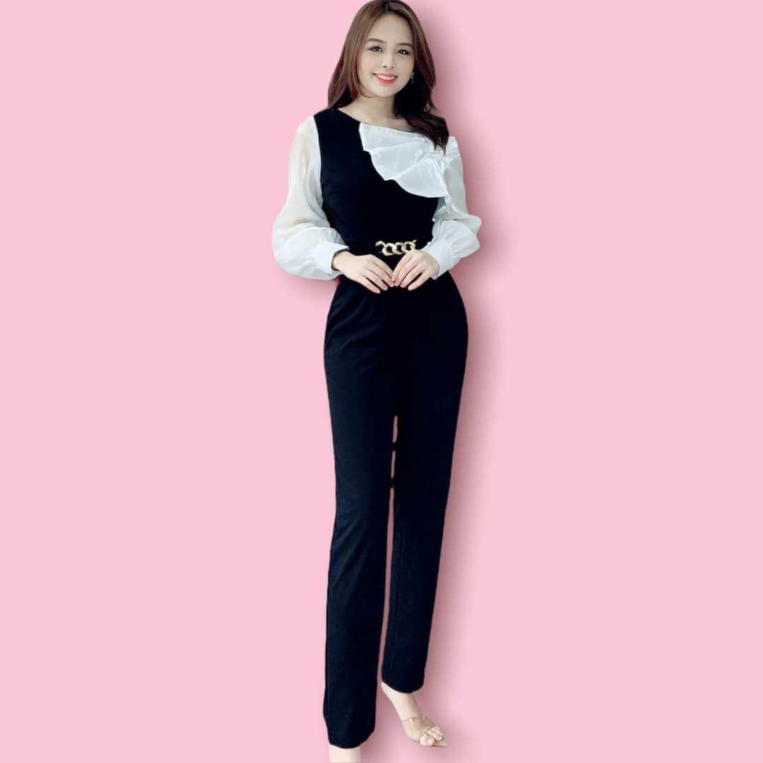 Jumpsuit thiết kế tiểu thư cao cấp