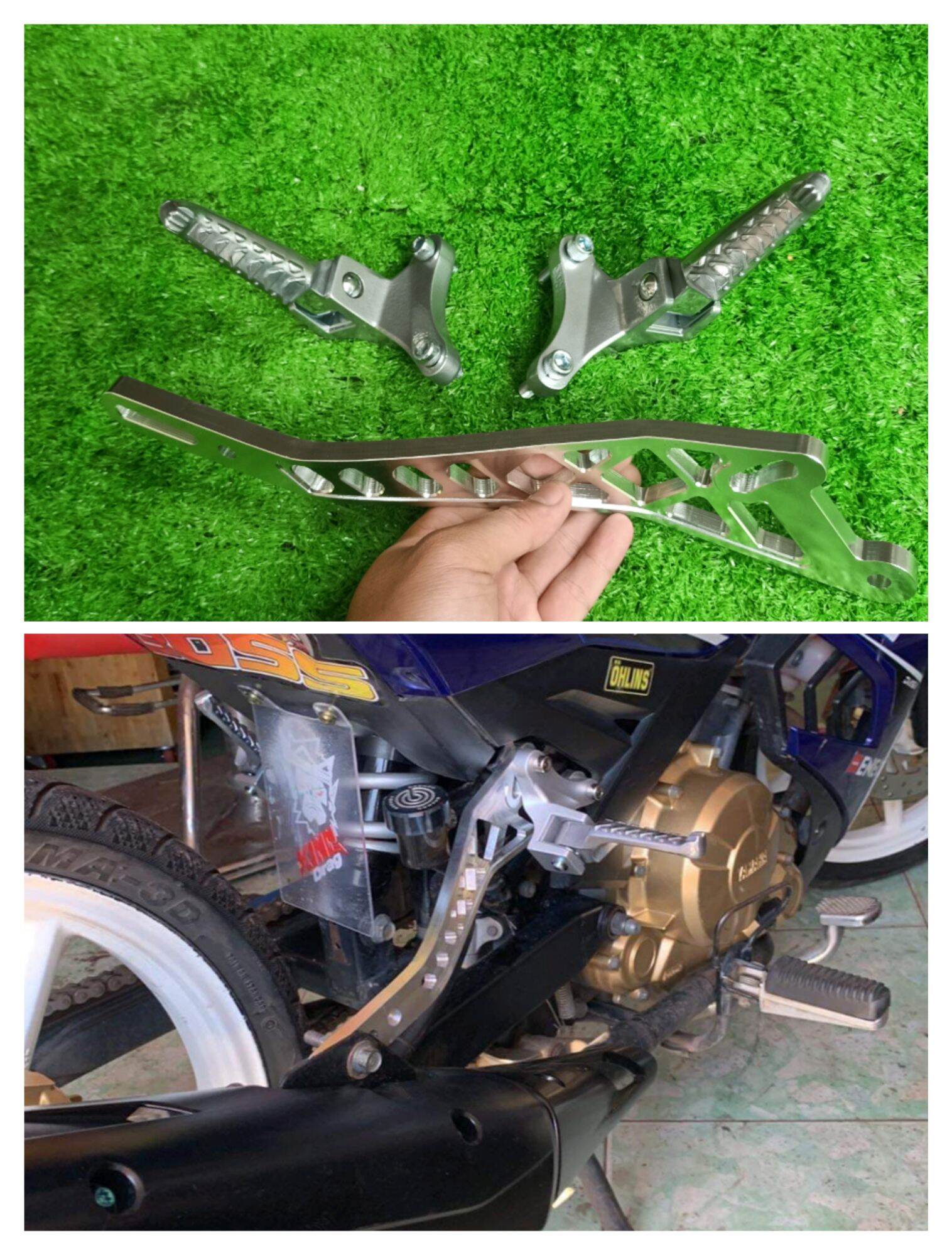 Gác chân malaysia exciter 150 ex 155