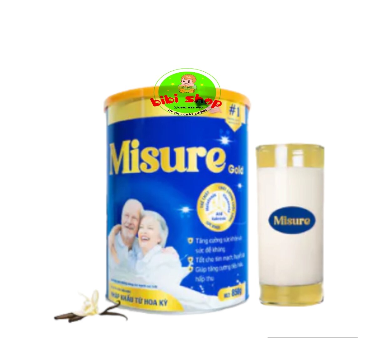 Sữa misure sữa ngủ ngon misure hộp 850gr hàng chính hãng