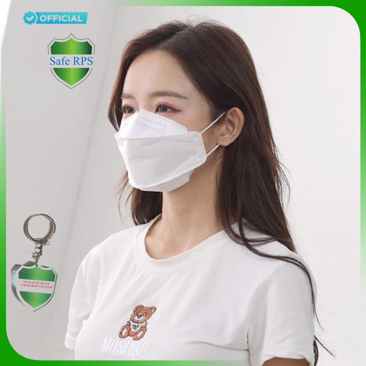 Set 50 cái khẩu trang 4D Dc 4 lớp