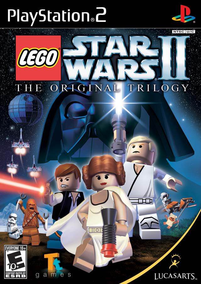 bộ 2 game lego star wars ps2