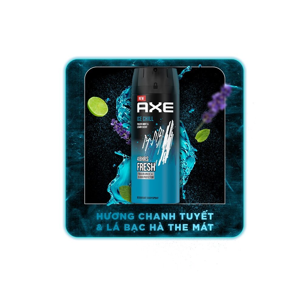 Xịt nước hoa nam toàn thân AXE 135ml