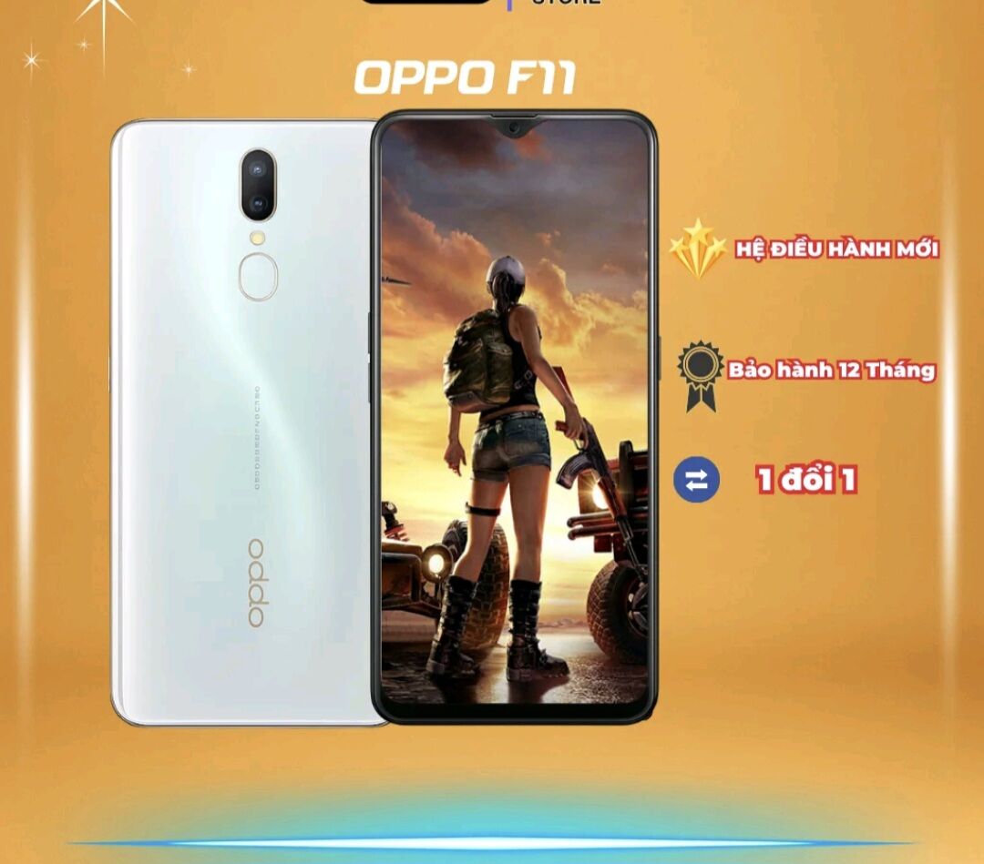 Op F11 Phone with 8/256Gb Ram, Brand New, 2 Sim Cards, Strong Sound, Powerful Speaker, Runs All Heavy Games, Surfs the Web and Watches Movies Super Fast, 12-Month Warranty, Free Charging Cable and Case