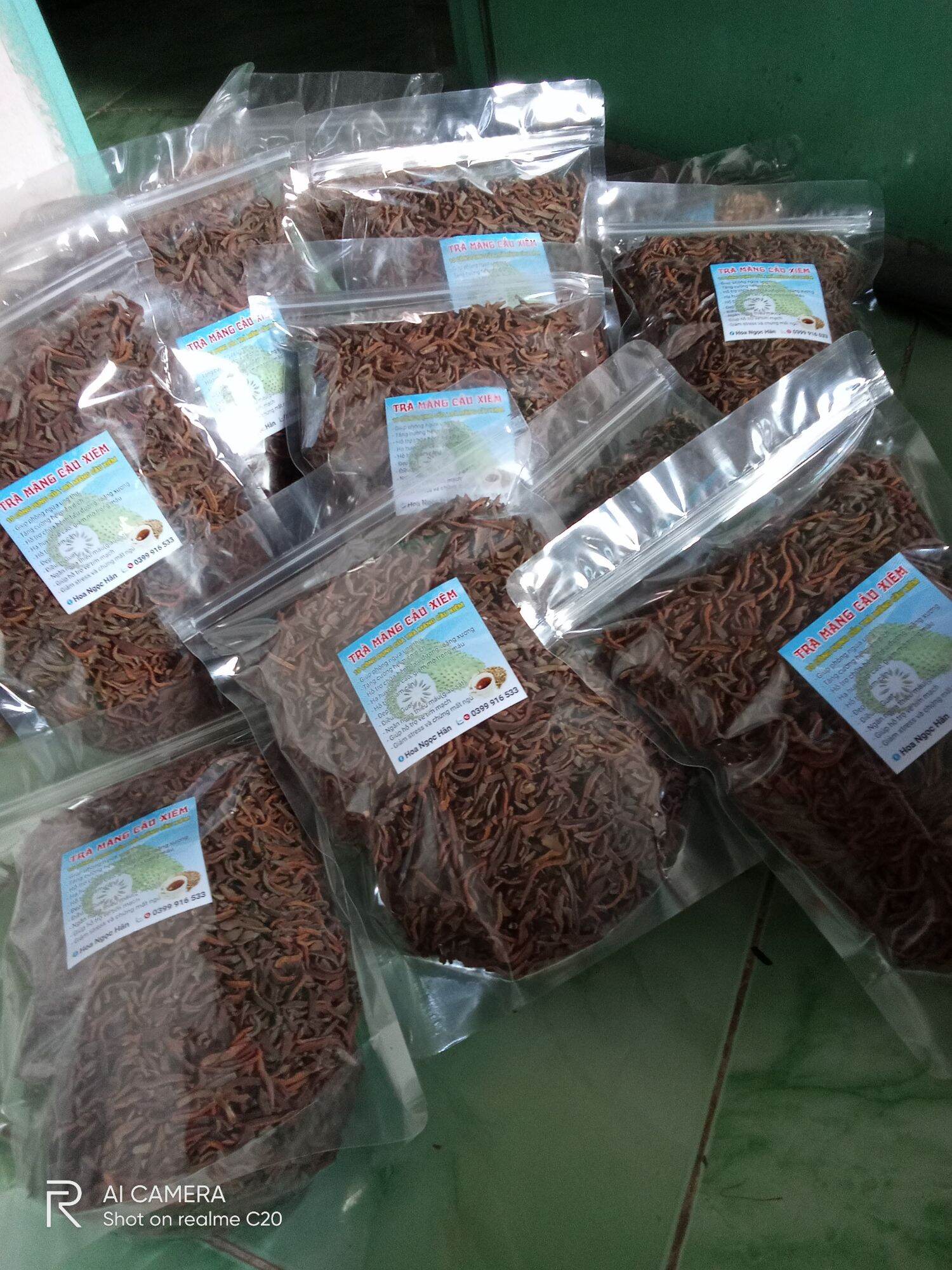 Trà Hoa Mãng Cầu _200k/500gr túi zip
