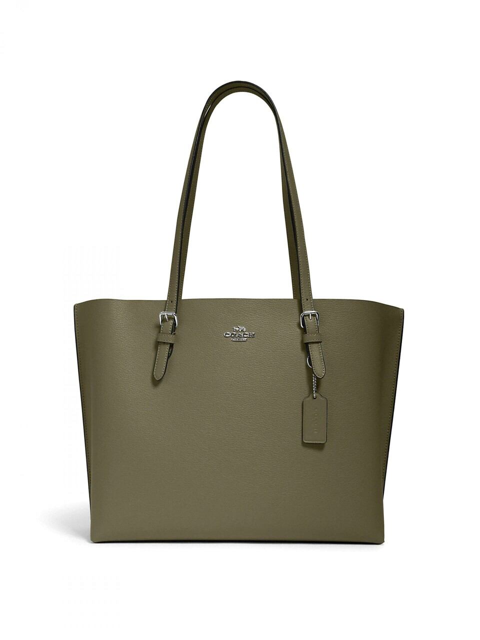 Túi coa**ch mollie tote da thật sang trọng