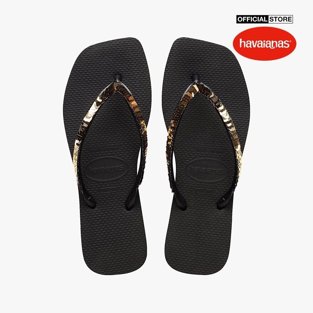 Havaianas - dép kẹp nữ slim square magic sequin 4148272-0090