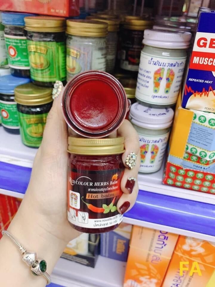 Dầu cù là trái ớt bạc hà Thái Lan