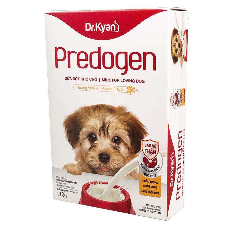 Sữa bột Predogen cho chó hộp giấy 110g - sữa thay thế sữa mẹ