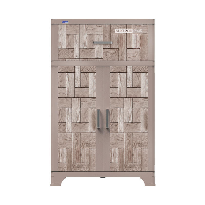 TỦ GIÀY NHỰA SUKI 2C 1N DUY TÂN