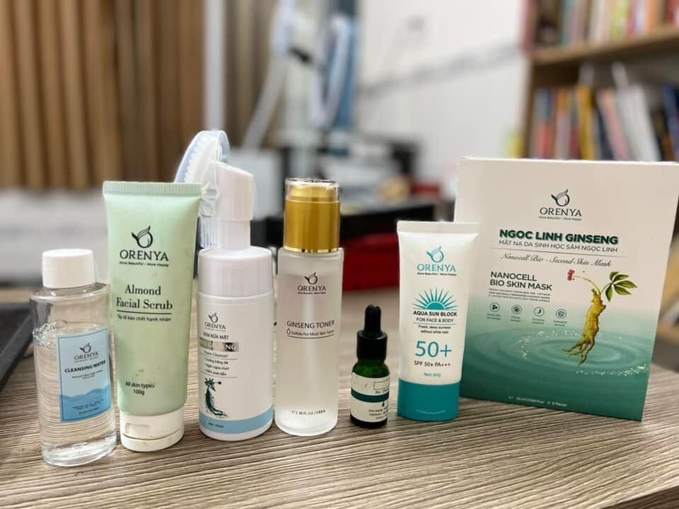 Sữa rửa mặt nhân sâm đỏ Orenya