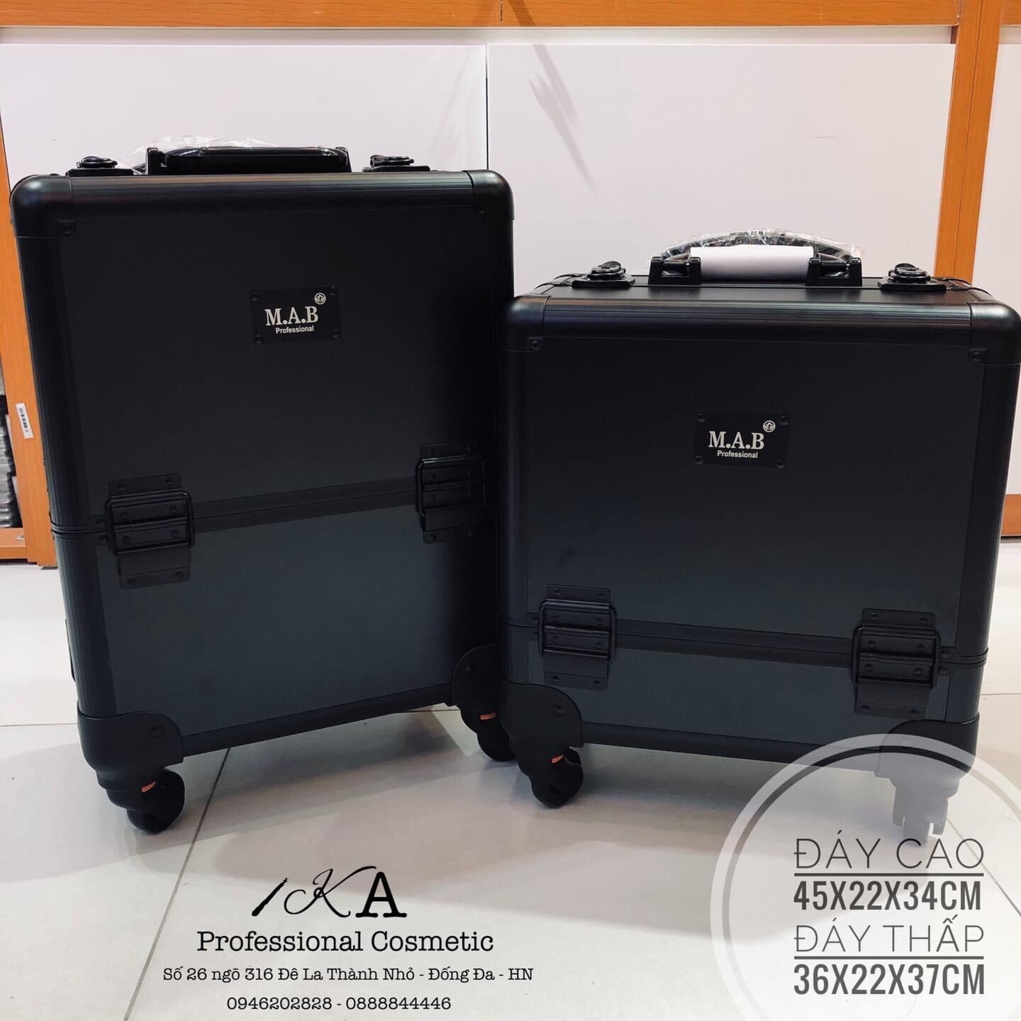 cốp kéo MAB 4 bánh lớn