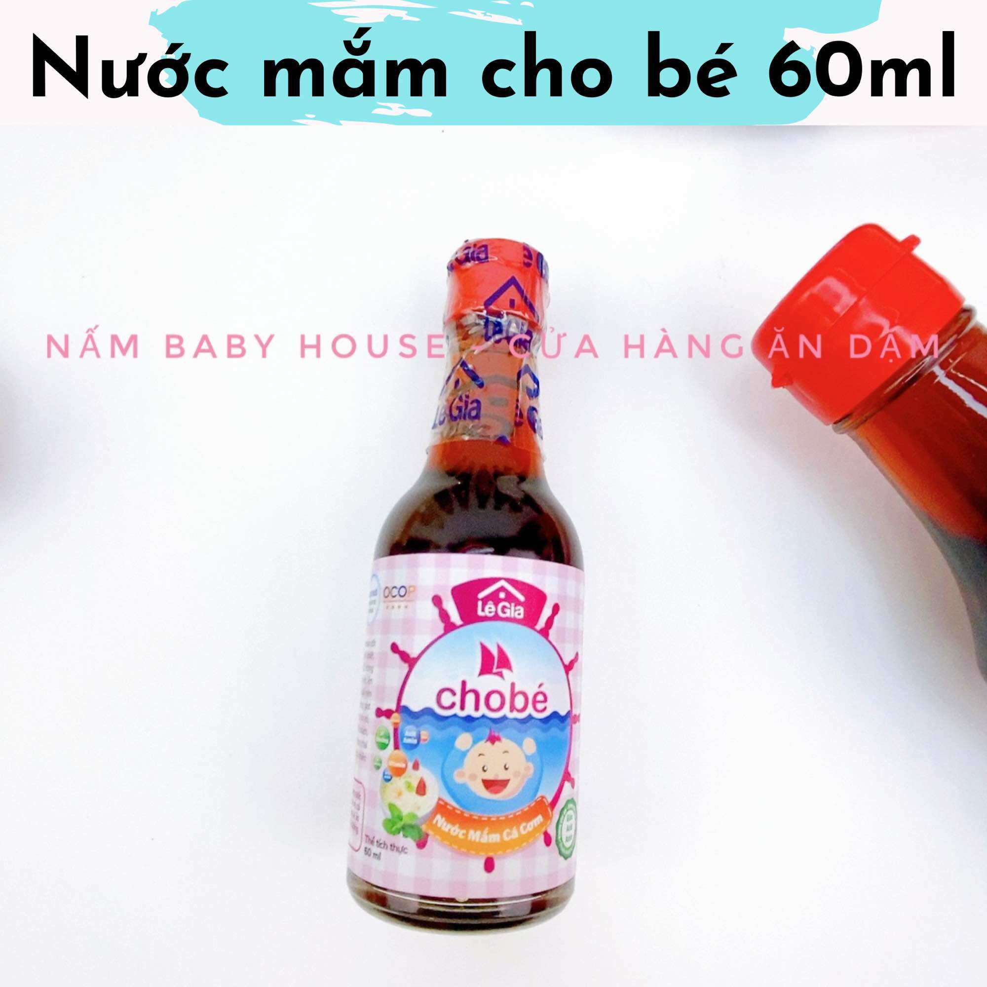  Date 2 2027 Nước mắm Lê Gia cho bé ăn dặm  200ml  