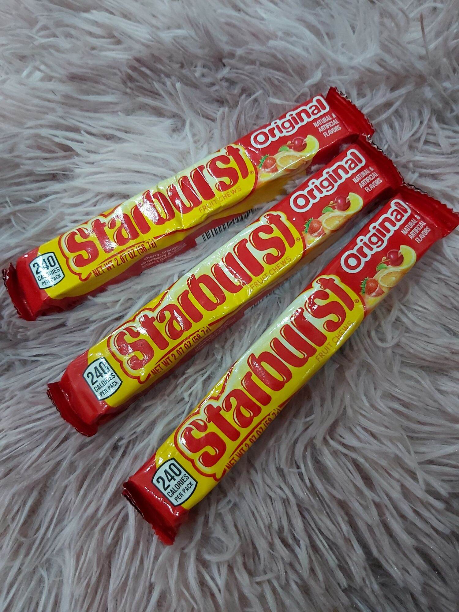thanh kẹo viên Starburst Original 58.7g